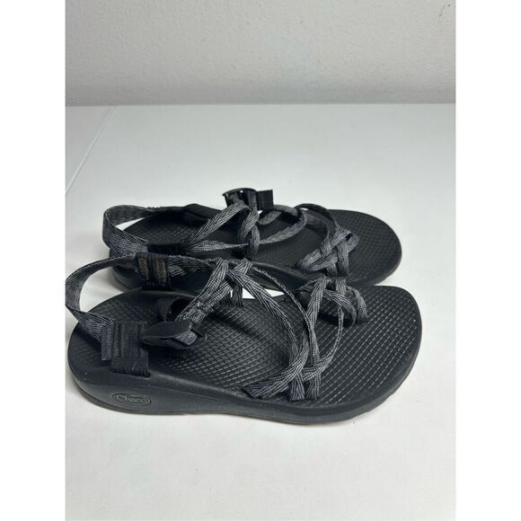 Chaco ZX/2 Cloud Toe Loop Sandals Gray Women’s Size 9 - Picture 2 of 10